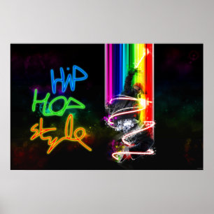 Póster Poster del estilo de Hip Hop