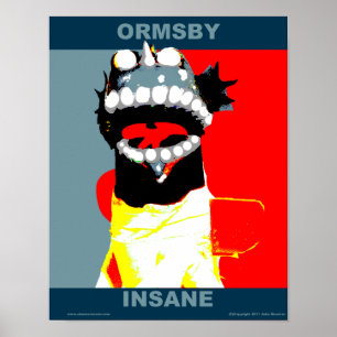 Póster Poster del estilo de la campaña de Ormsby