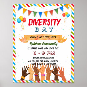 Póster Poster del evento Día de la Diversidad Cultural