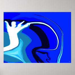 Póster Poster del extracto del ángel de la pesca