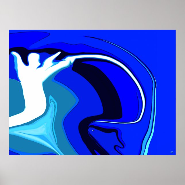 Póster Poster del extracto del ángel de la pesca (Frente)