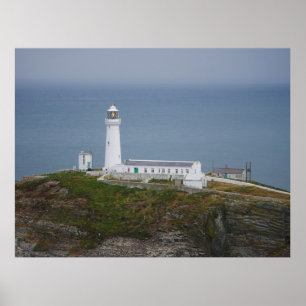 Póster Poster del faro de South Stack