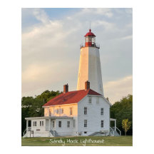 Poster del faro Sandy Hook
