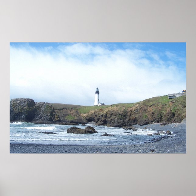 Póster Poster del faro Yaquina Head (Frente)