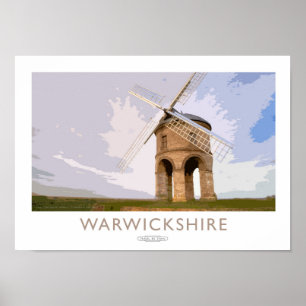 Póster Poster del Ferrocarril de Warwickshire