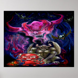 Póster Poster del Festival de Artes Oscuras