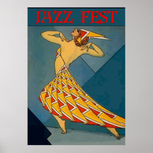Póster Poster del Festival de Jazz