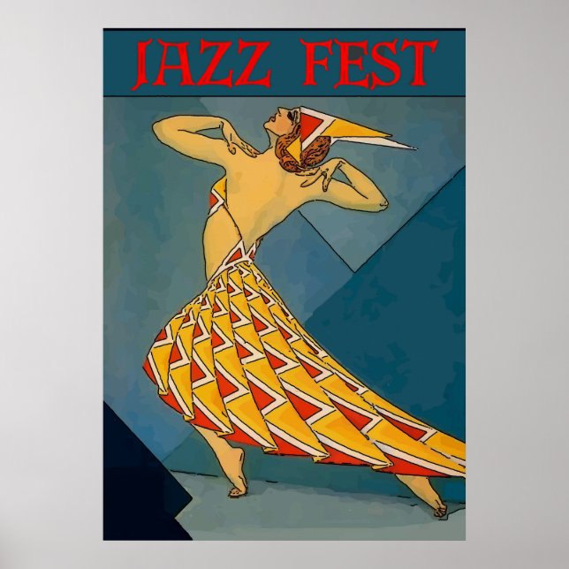 Póster Poster del Festival de Jazz (Frente)