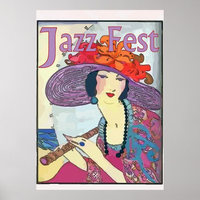 Póster Poster del Festival de Jazz (Frente)