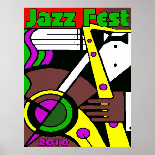 Póster Poster del Festival de Jazz 2010 (Frente)