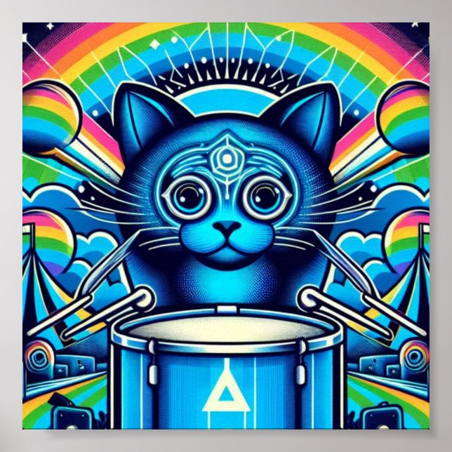 Póster Poster del Festival de Música (Frente)