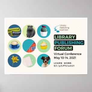 Póster Poster del foro de publicación de bibliotecas 2021