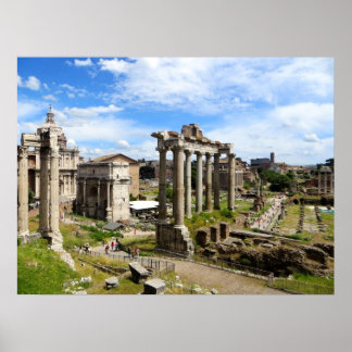 Póster Poster del foro romano