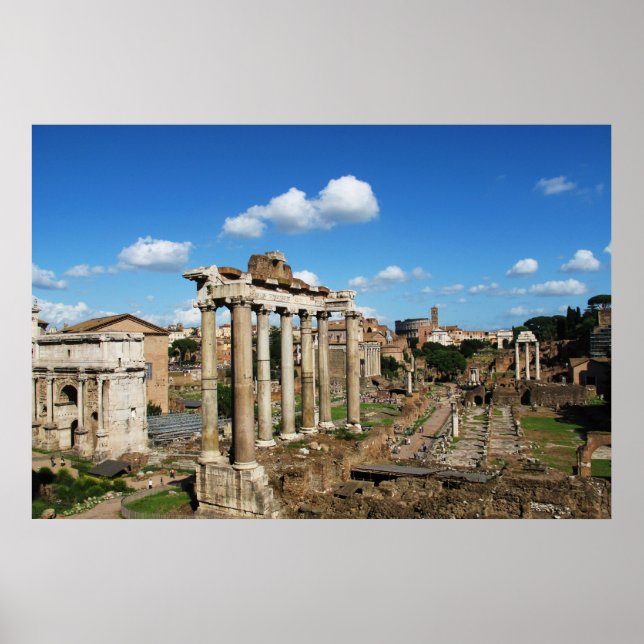 Póster Poster del foro romano (Frente)