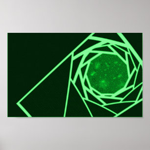 Póster Poster del fractal de Regina