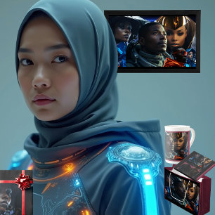 Póster Poster del futuro negro