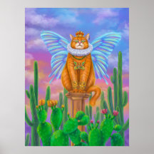 Poster del gato rey