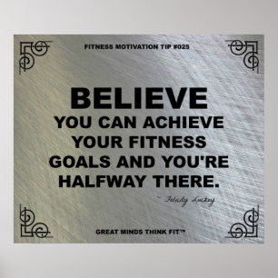 Póster Poster del gimnasio para la motivación #025 de la
