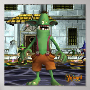 Póster Poster del Gobbler Wizard101