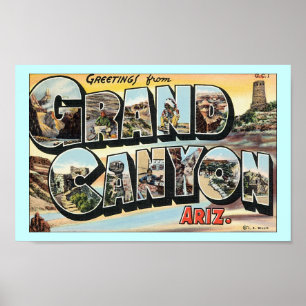 Póster Poster del Gran Cañón