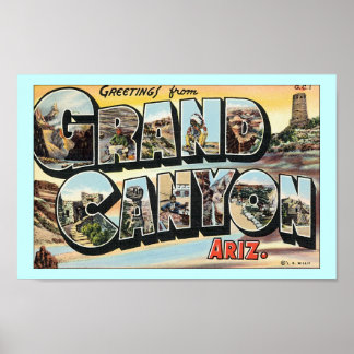 Póster Poster del Gran Cañón
