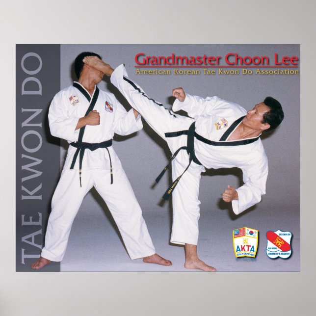 Póster Poster del gran maestro Choon Lee AKTA (Frente)