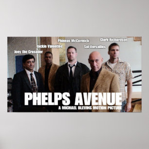 Póster Poster del grupo de la avenida Phelps
