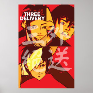 Póster Poster del grupo de tres Delivery™