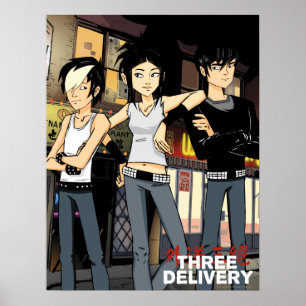 Póster Poster del grupo de tres Delivery™