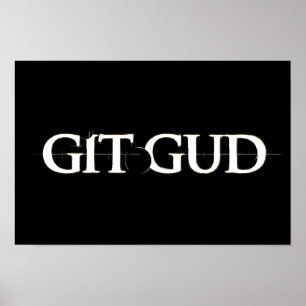Póster Poster del Gud de Git