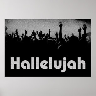 Póster Poster del Hallelujah 36 x 24