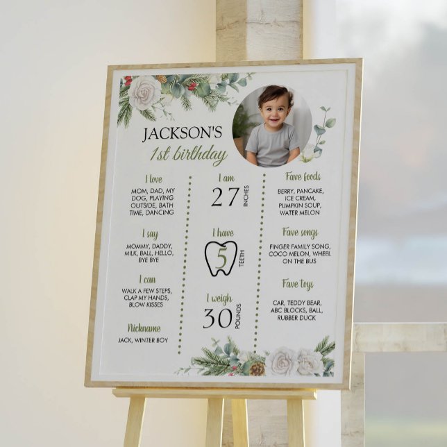 Póster Poster del hito de la foto del cumpleaños de Onede (Subido por el creador)