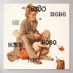 Póster Poster del hobo
