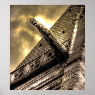 Póster Poster del horror gótico