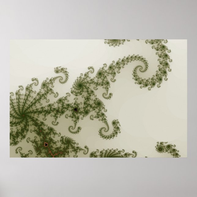 Póster Poster del humo de oliva (Frente)