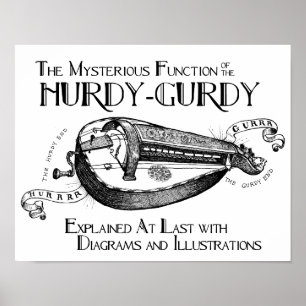 Póster Poster del Hurdy-Gurdy