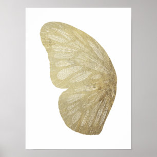 Póster Poster del ilustracion del ala de la mariposa del
