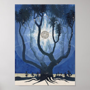 Póster Poster del Ilustracion Jung Tree of Life