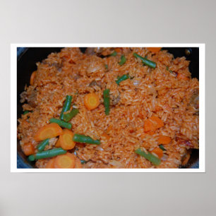 Póster poster del jollof