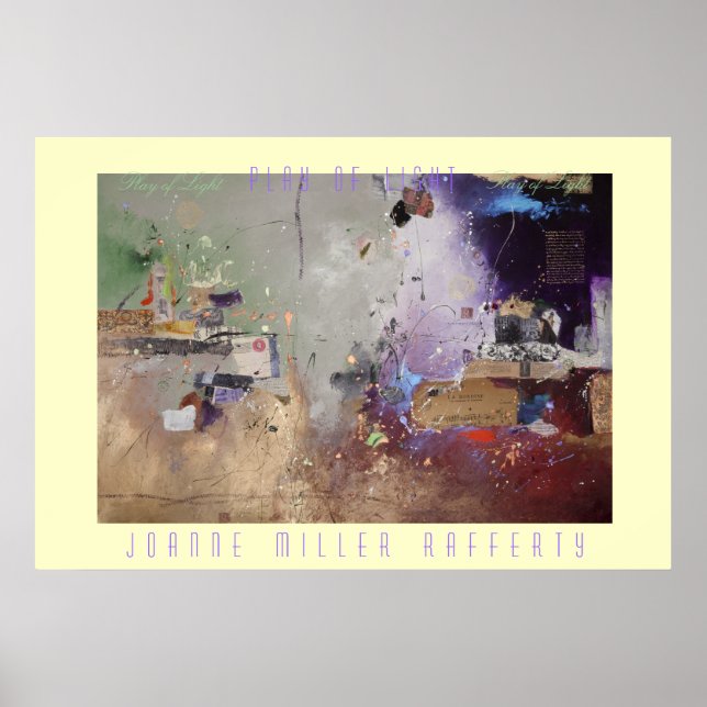 Póster Poster del juego de la luz (Frente)