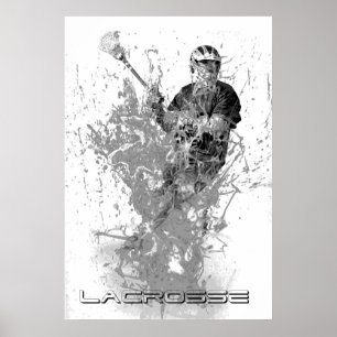 Póster poster del lacrosse
