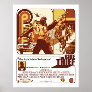 Póster Poster del ladrón de bicicletas