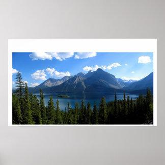 Póster Poster del Lago de Kananaskis Superior