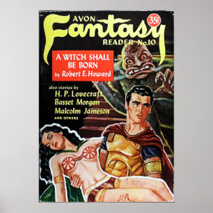 Póster Poster del lector de la fantasía de Avon