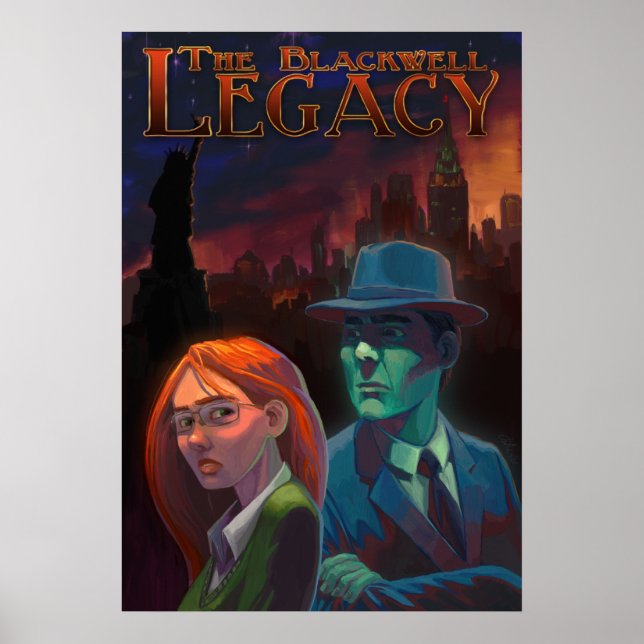 Póster Poster del legado de Blackwell (Frente)