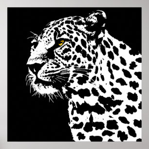 Póster Poster del leopardo