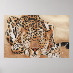 Póster Poster del leopardo