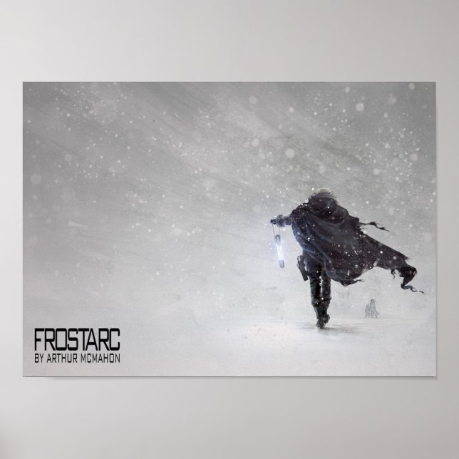 Póster Poster del libro FROSTARC (Frente)