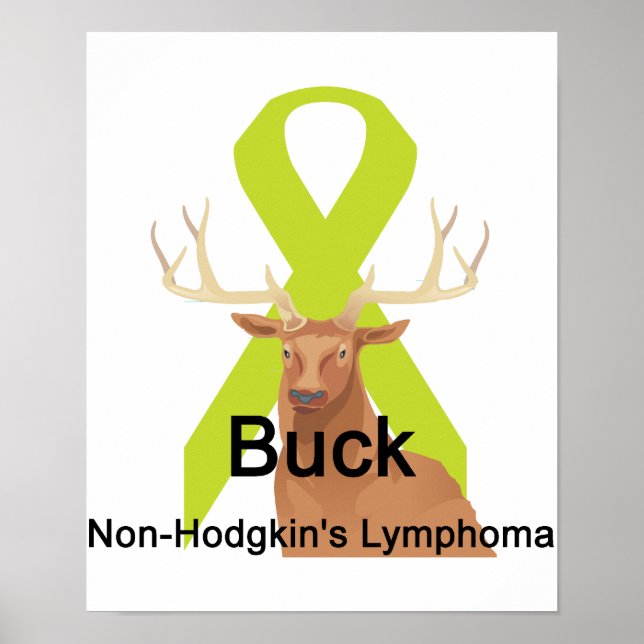 Póster Poster Del Linfoma De Buck Non-Hodgkin (Frente)