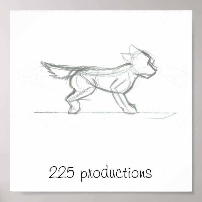 Póster poster del logo 225 (Frente)